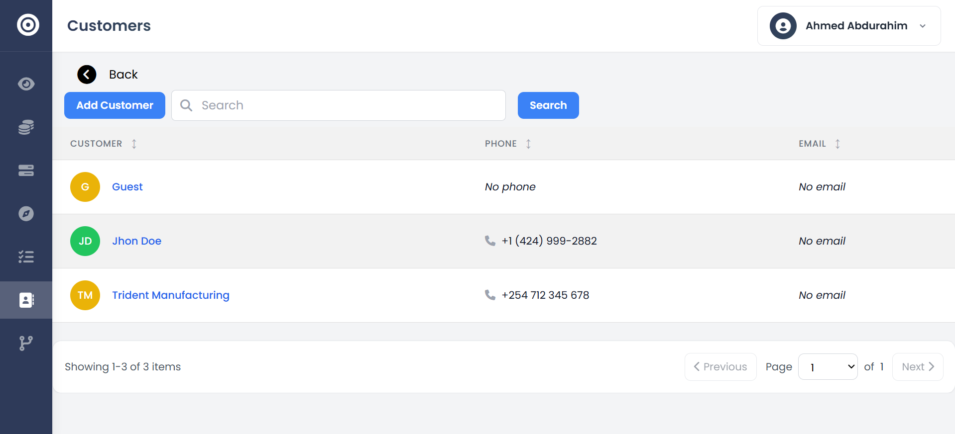 Obsidyun client management